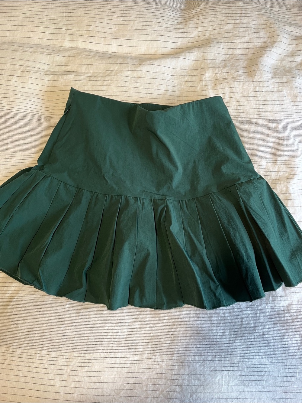 Renwick Green Pleated Golf skirt